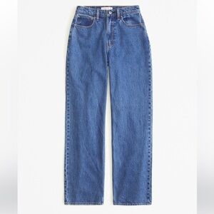 Abercrombie & Fitch High Rise Blue Jeans
